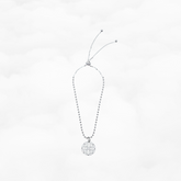 Auspicious Origin Small Pendant Bracelet Silver
